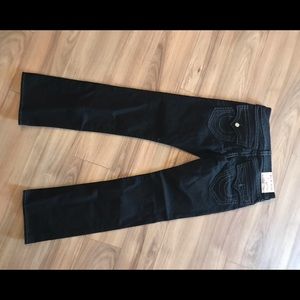 New black true religion jeans